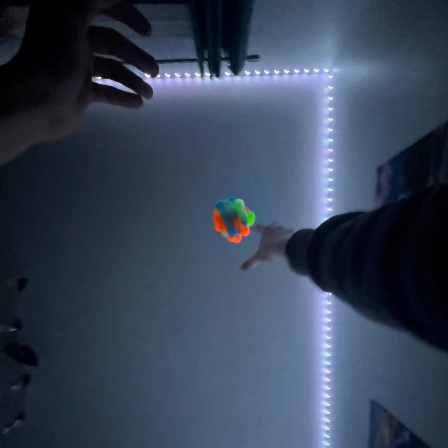 Glowing Ceiling Globs