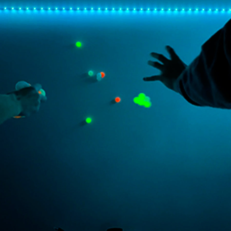 Glowing Ceiling Globs