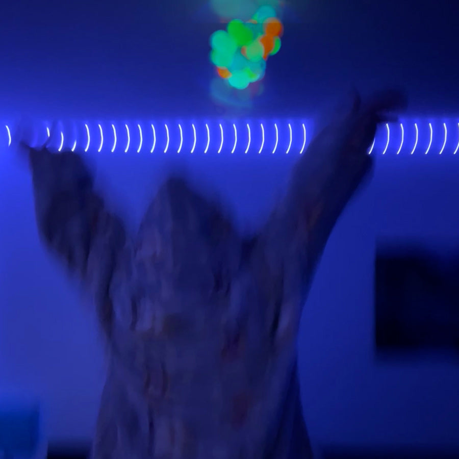 Glowing Ceiling Globs