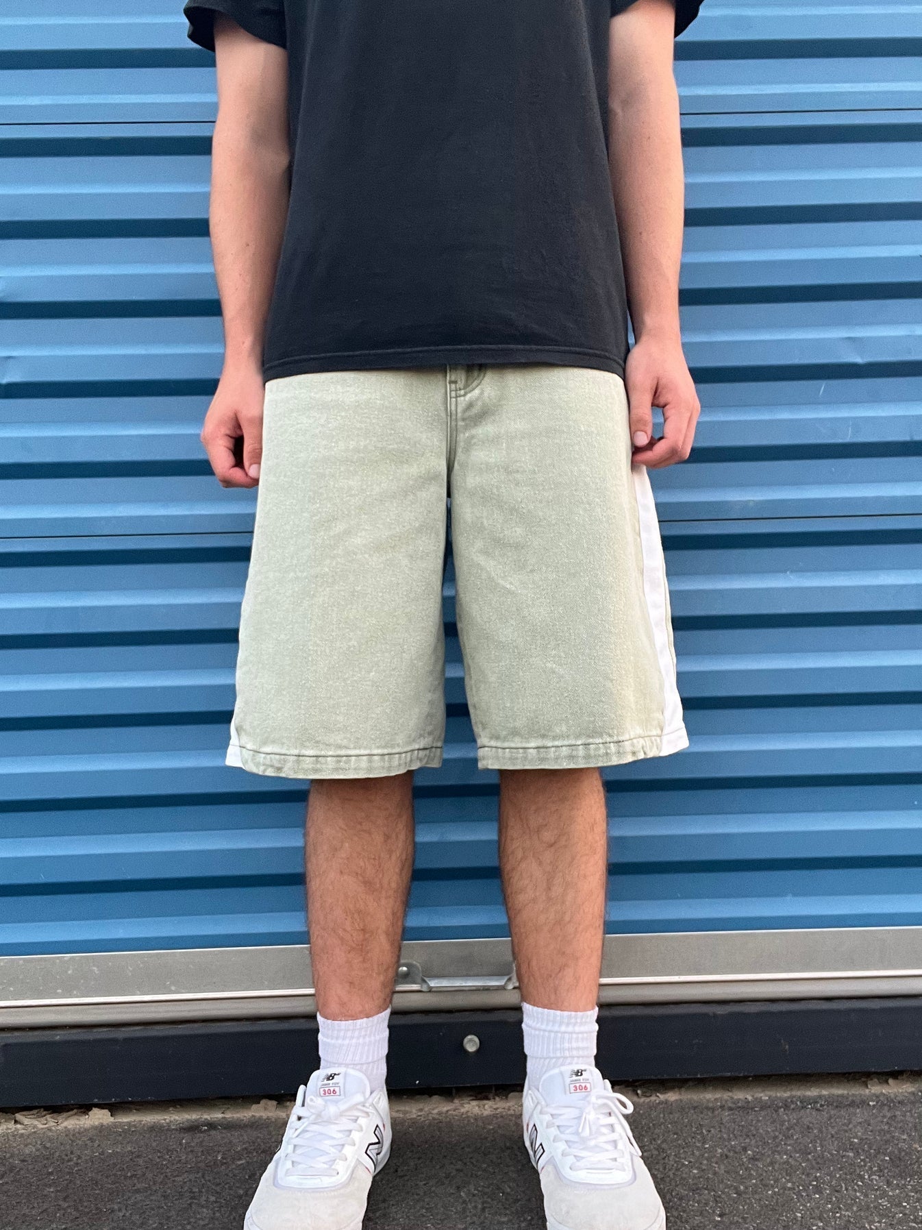 Streamline Denim Shorts
