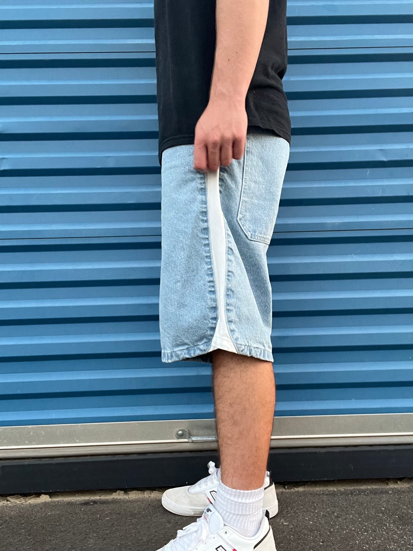 Streamline Denim Shorts